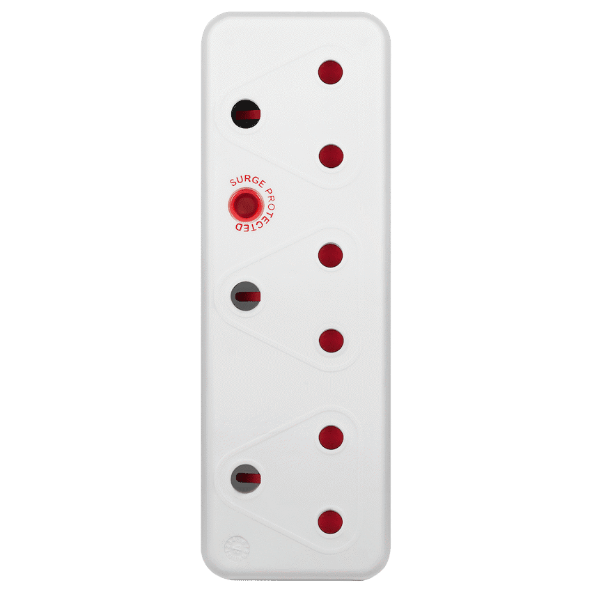 SWITCHED 3 Way Medium Surge 16A Adaptor - Image 3