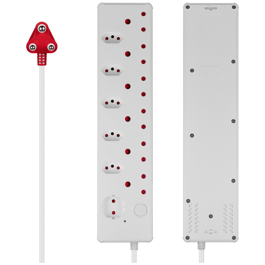 Switched Medium Surge 12-Way Multiplug 0.5m - Image 3