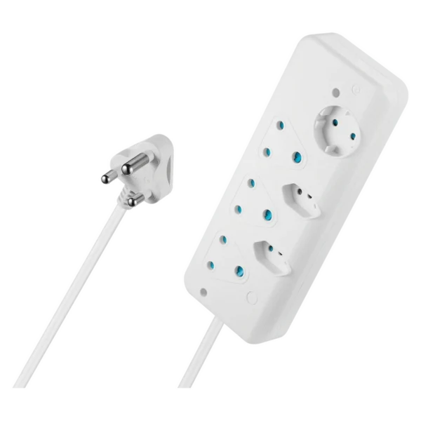 Multi Plug Level Design SWITCHED 6 Way Basic Multiplug – Giovision