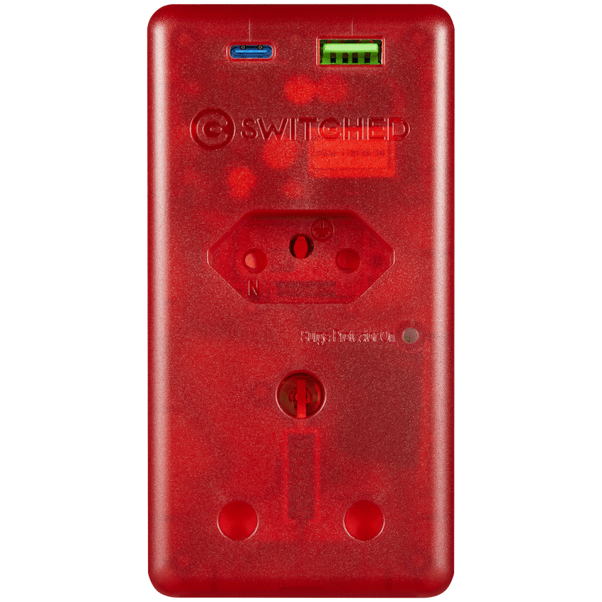 Switched High Surge Multi Adaptor with USB + Type-C PD20W - Image 3