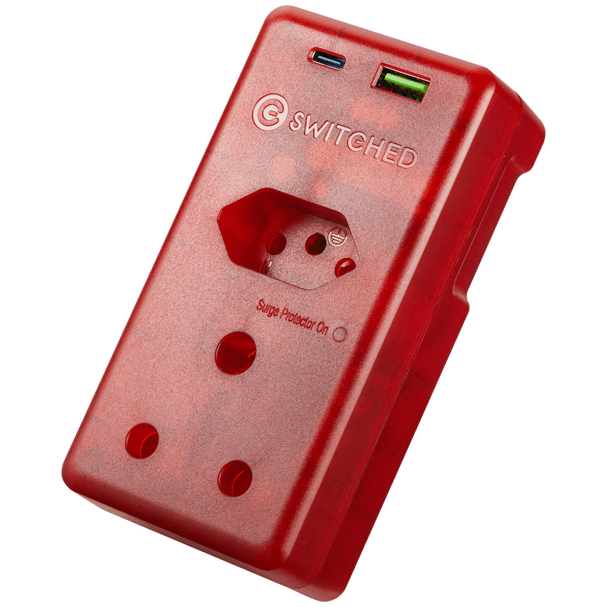 Switched High Surge Multi Adaptor with USB + Type-C PD20W - Image 4