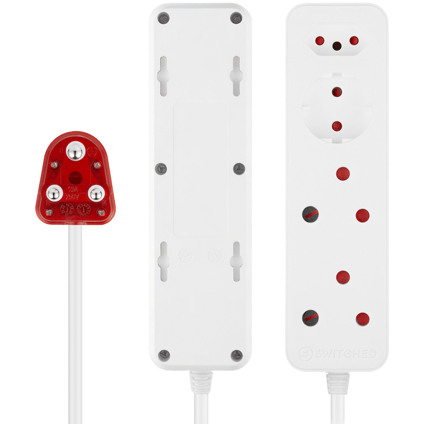 Switched High Surge 4-Way Multiplug 3m 1140J - Image 4