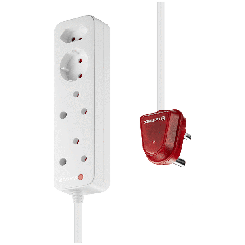 Switched High Surge 4-Way Multiplug 5m 1140J - Image 3