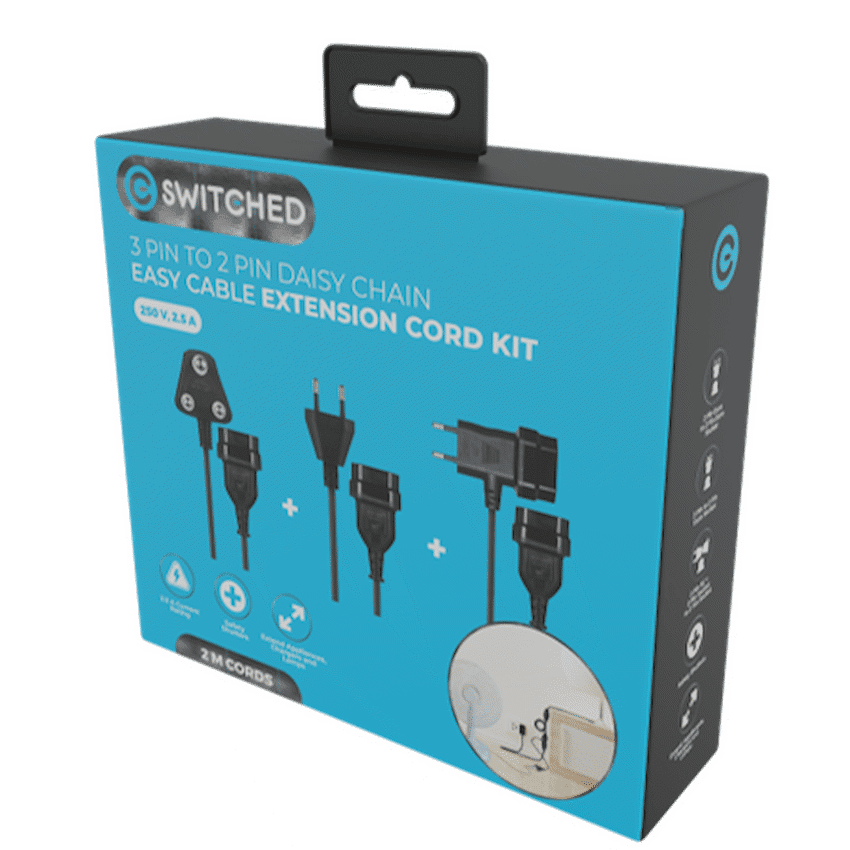 Switched Easy Cable Extender Daisy Chain Kit 6m Total - Image 3