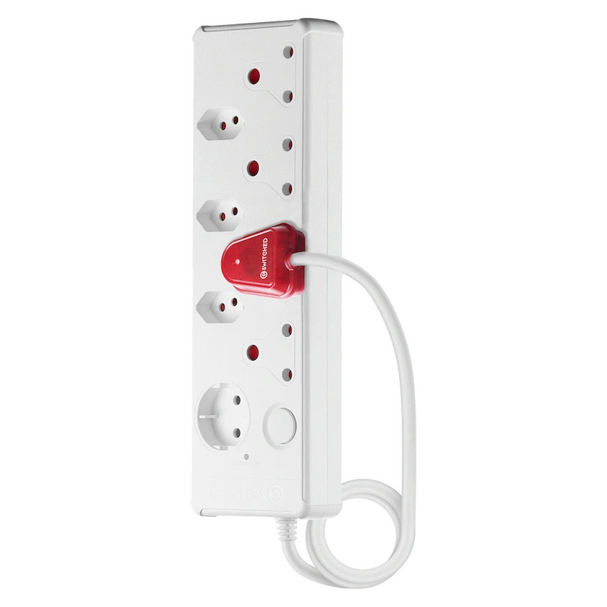 SWITCHED 8-way High Surge Multiplug 0.5m - Image 3