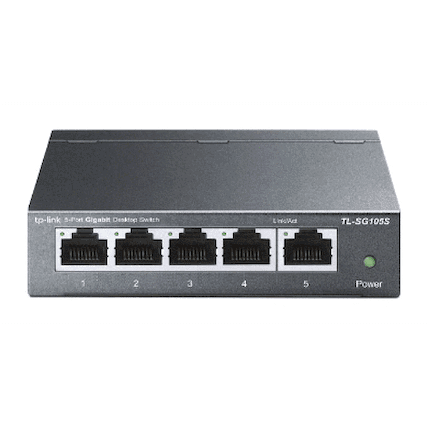 TP-Link TL-SG105S - 5-Port Gigabit Desktop Switch - Image 2