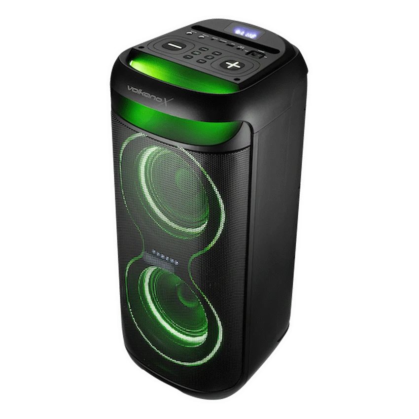 VolkanoX VXP200 Dual 6.5" Party Speaker - Black - Image 3