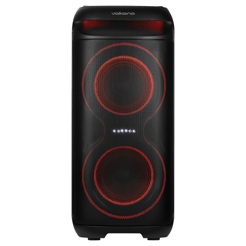 VolkanoX VXP200 Dual 6.5" Party Speaker - Black - Image 4