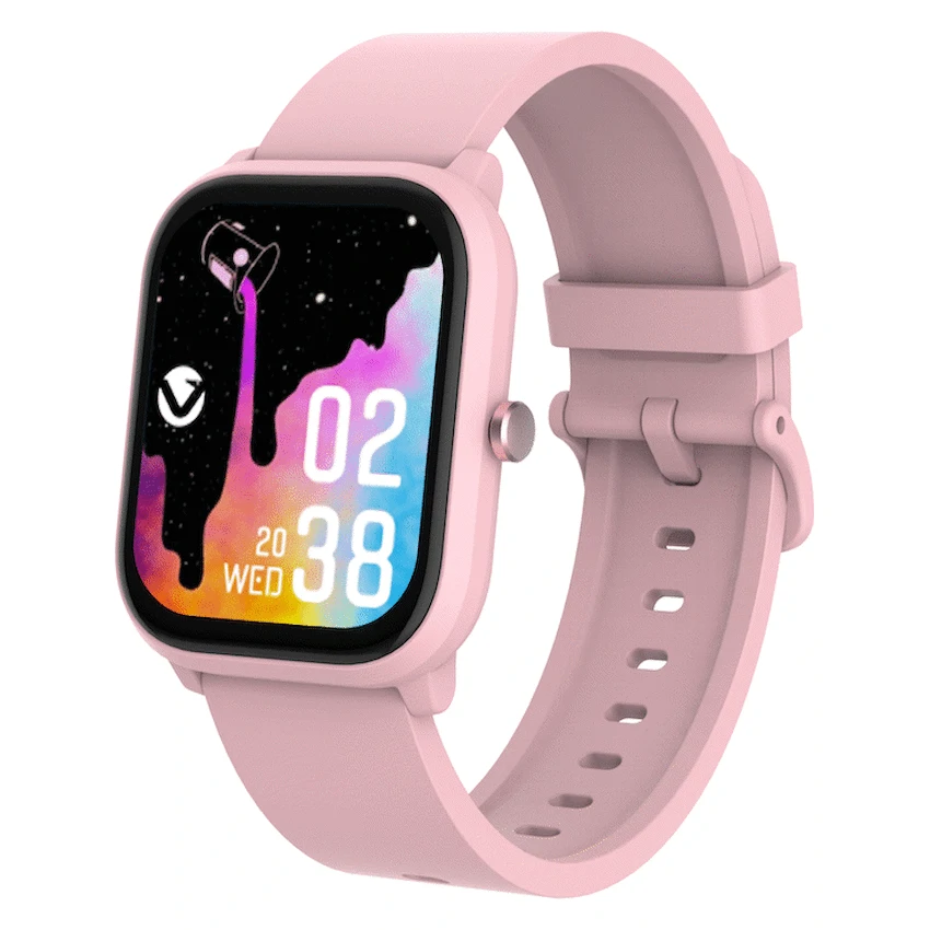 Volkano Vivo Series Kids Smart Watch - Pastel Pink - Image 4