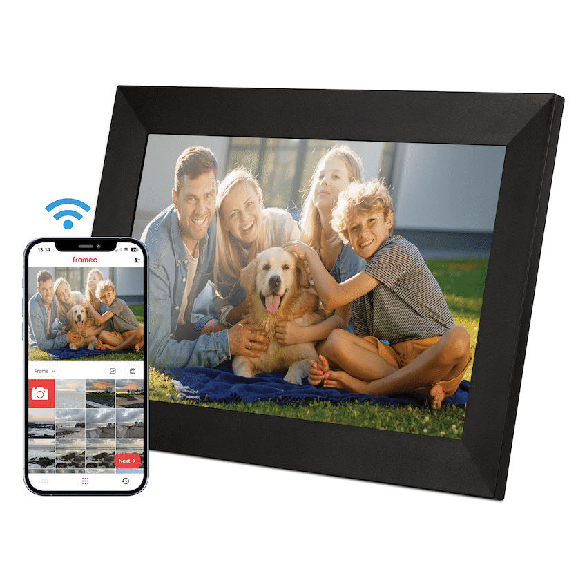 Volkano Scene Series 10.1" Smart Photo Frame with Built-In Frameo Software
