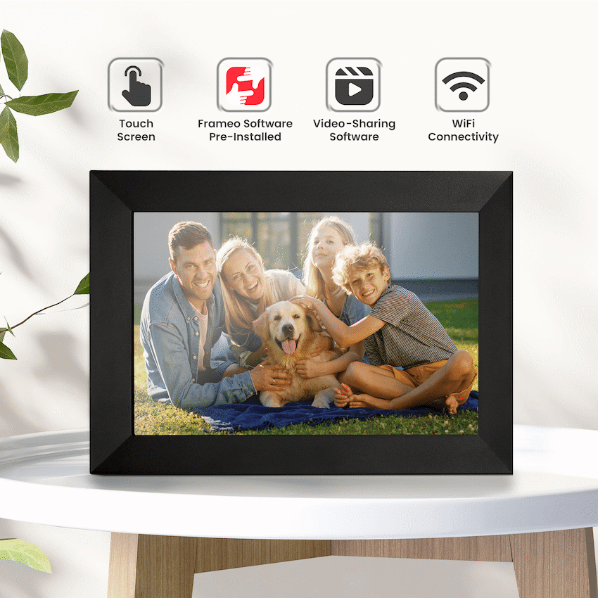 Volkano Scene Series 10.1" Smart Photo Frame with Built-In Frameo Software - Image 3