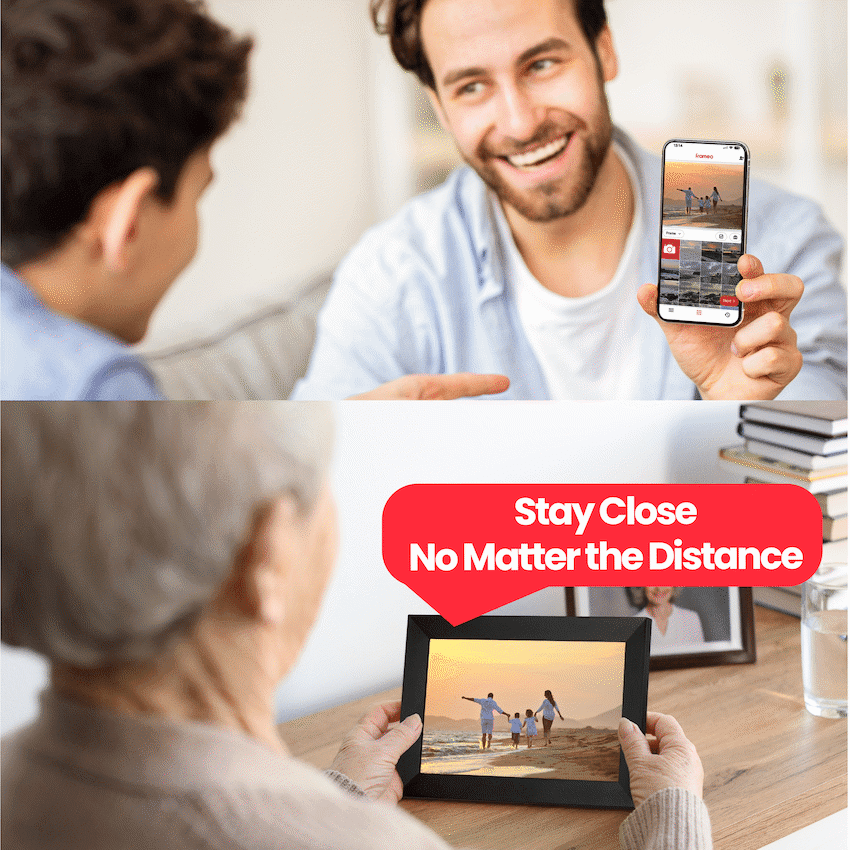 Volkano Scene Series 10.1" Smart Photo Frame with Built-In Frameo Software - Image 4