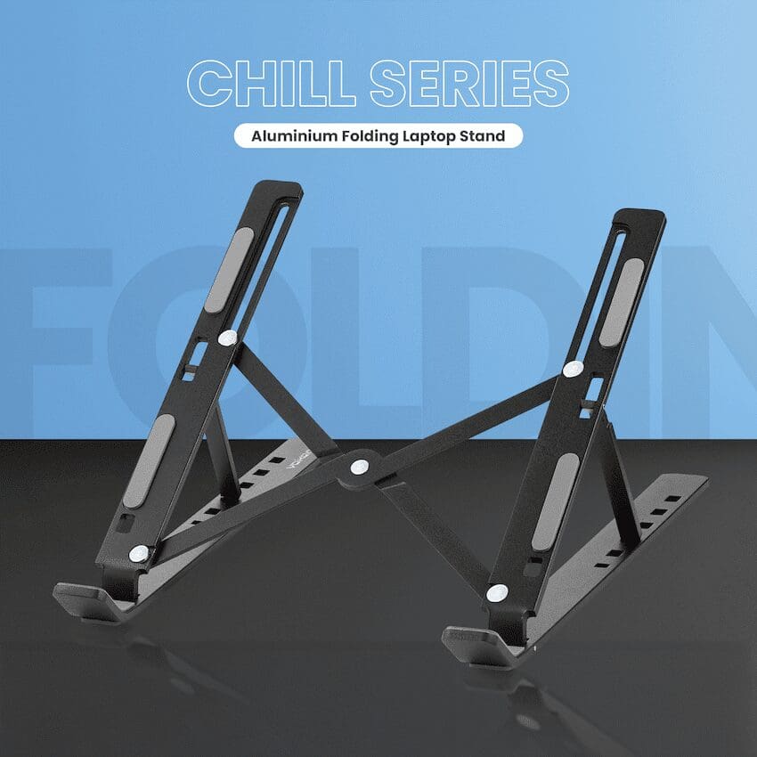 Volkano Chill series aluminium folding laptop stand - Image 3