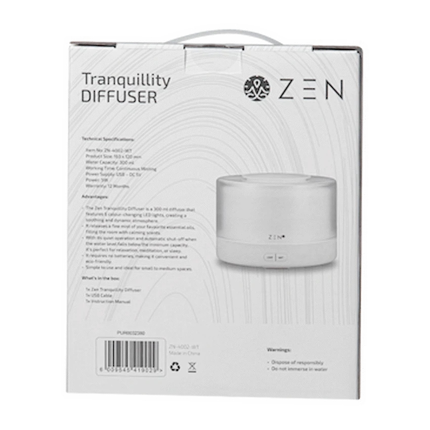Zen Tranquillity Diffuser - White - Image 4