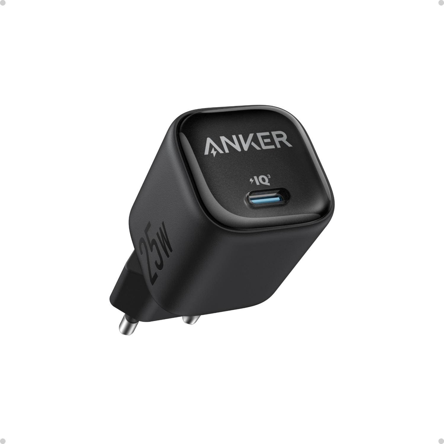 Anker 25W Compact USB C Charger - Black