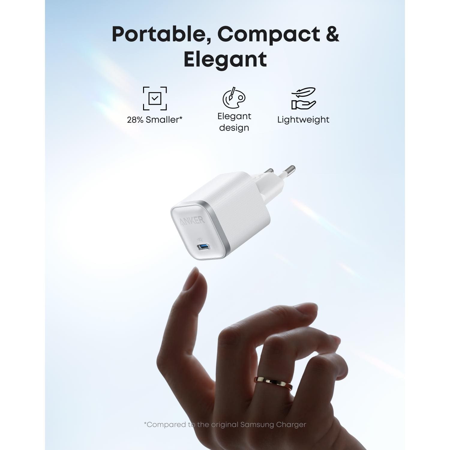 Anker 1 Port Nano PD Wall Charger 45W - White - Image 4