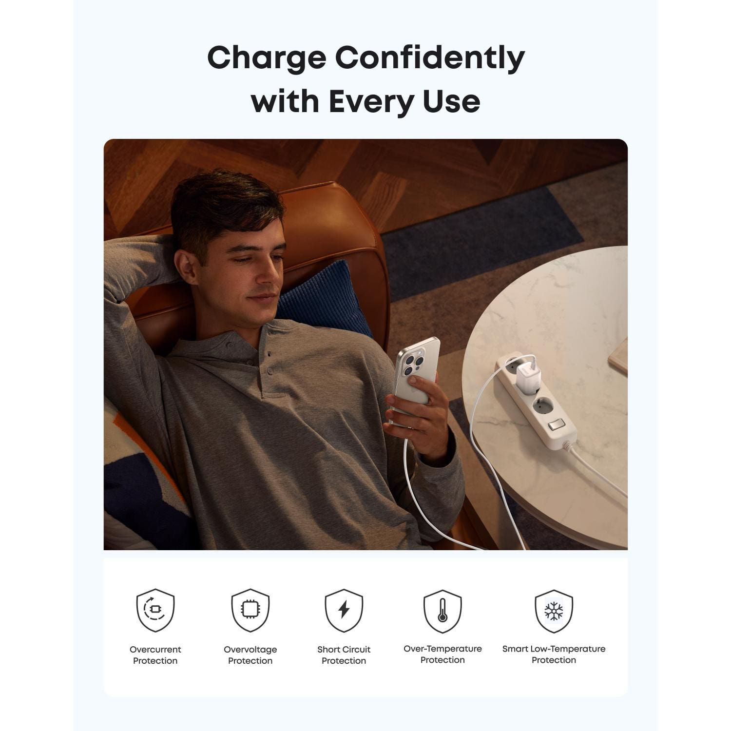 Anker Zolo 30W Compact USB C GaN Charger - White - Image 4