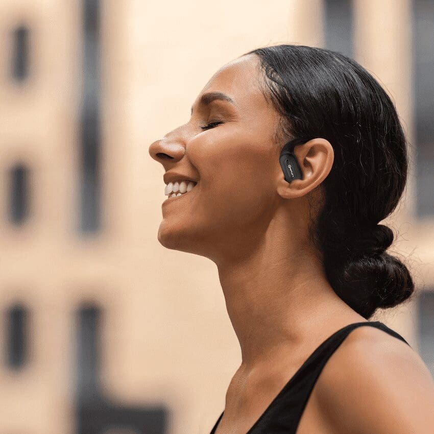 Amplify Move Series Air Conduction TWS Earphones - Black - Image 4