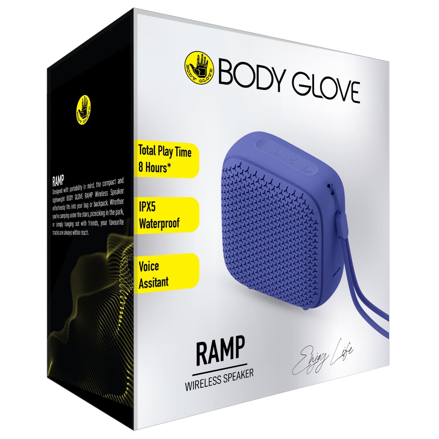 Body Glove RAMP Wireless Speaker - Blue - Image 4