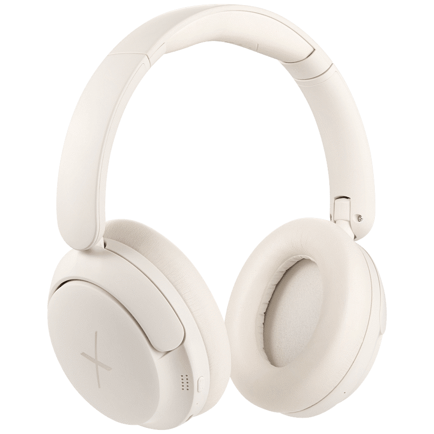 VolkanoX Nexis Hybrid Active Noise Cancelling Headphones - Nude - Image 4