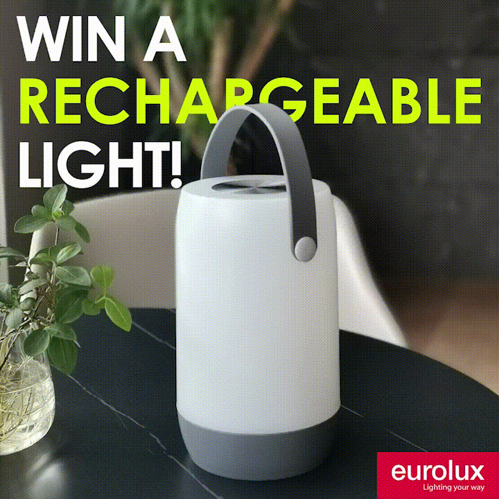 Rechargeable Bedside Night Light Grey - Image 2