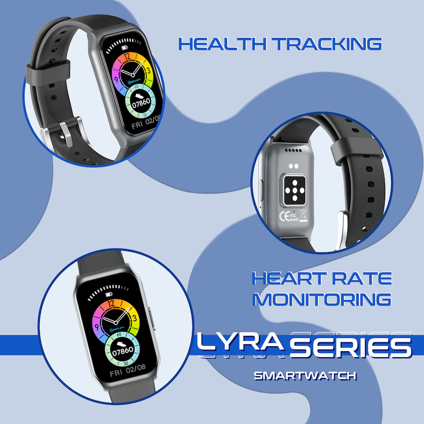 Amplify Lyra Series Smartwatch - Black - Image 2