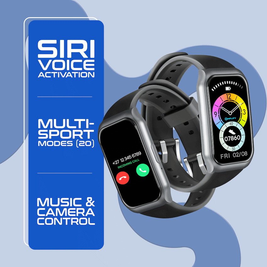 Amplify Lyra Series Smartwatch - Black - Image 3