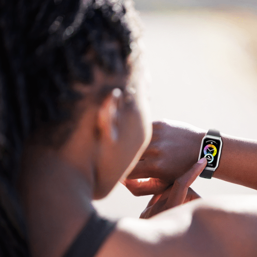 Amplify Lyra Series Smartwatch - Black - Image 4