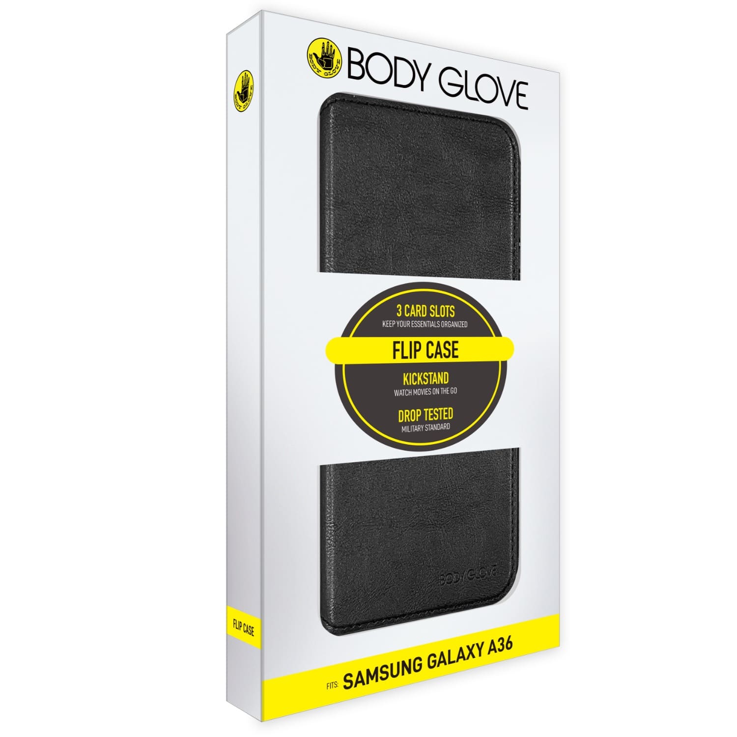 Body Glove Flip Series - Samsung Galaxy A36 - Black - Image 3