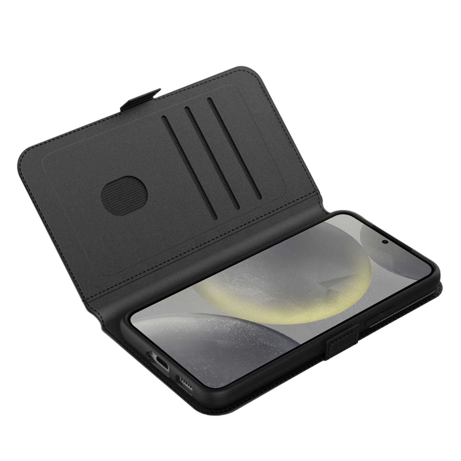 Body Glove Flip Series - Samsung Galaxy S25+ - Black - Image 2