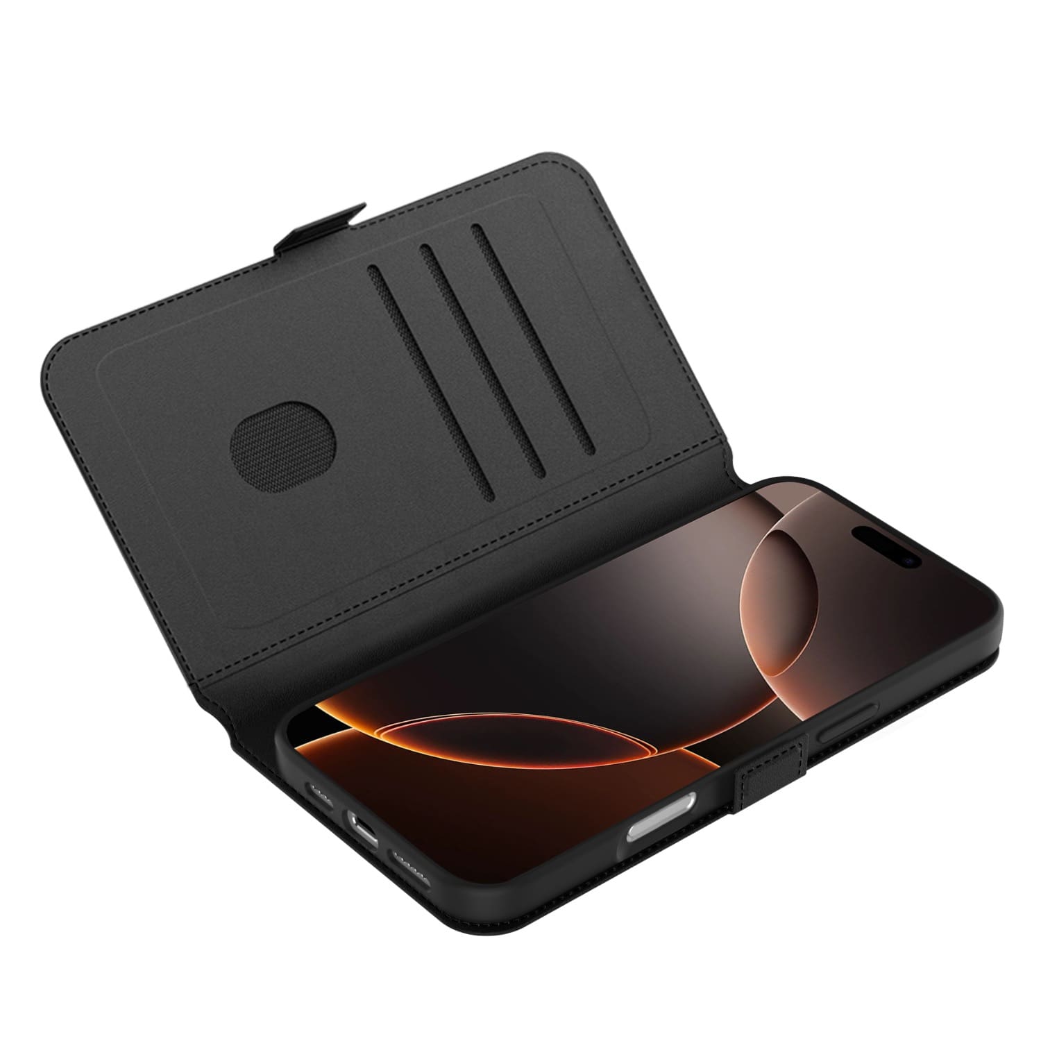 Body Glove Flip Series - Apple iPhone 16 Pro Max - Black - Image 3