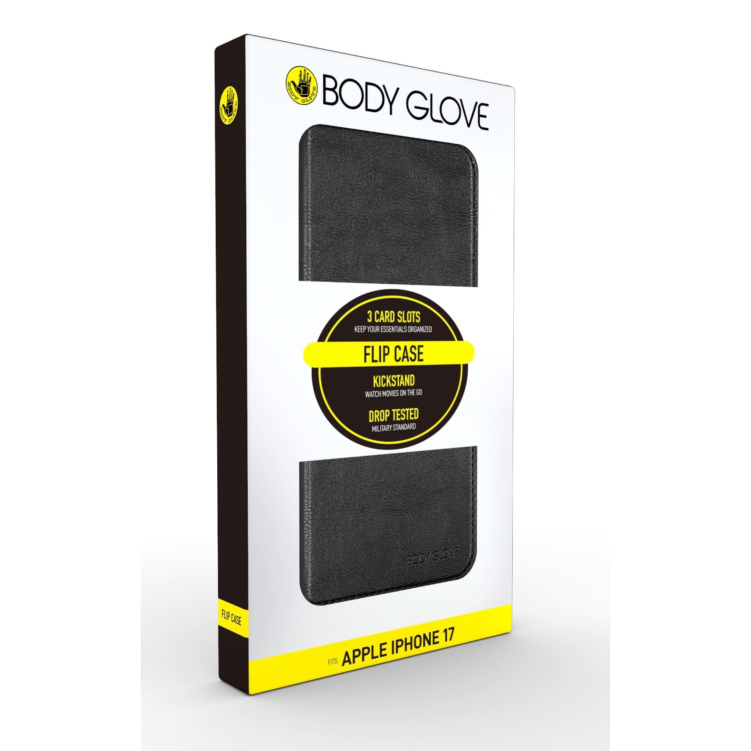 Body Glove Flip Series - Apple iPhone 17 - Black - Image 3