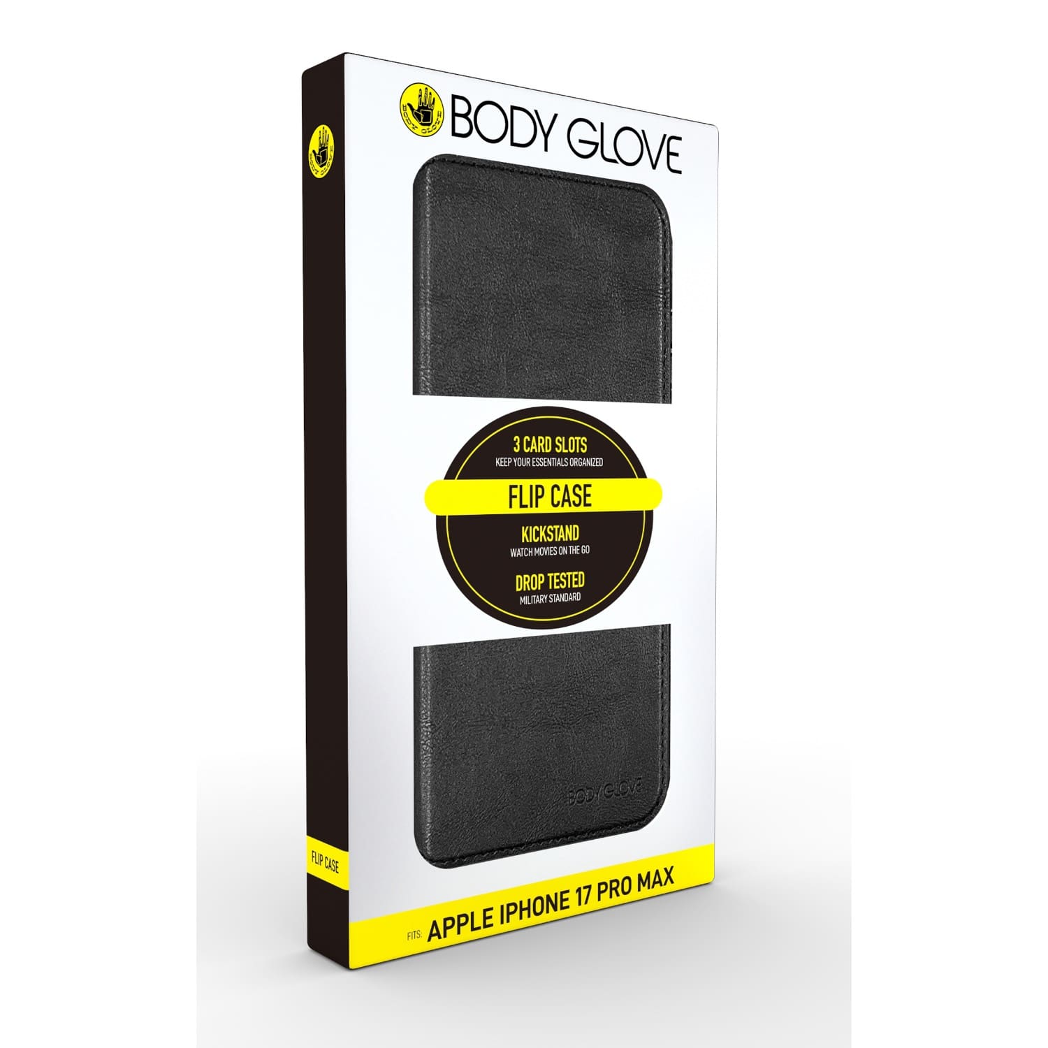 Body Glove Flip Series - Apple iPhone 17 Pro Max - Black - Image 3