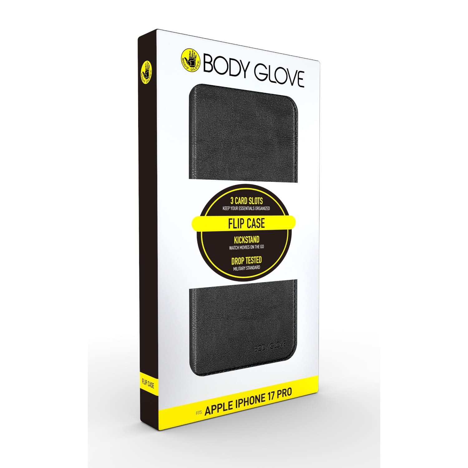 Body Glove Flip Series - Apple iPhone 17 Pro - Black - Image 3
