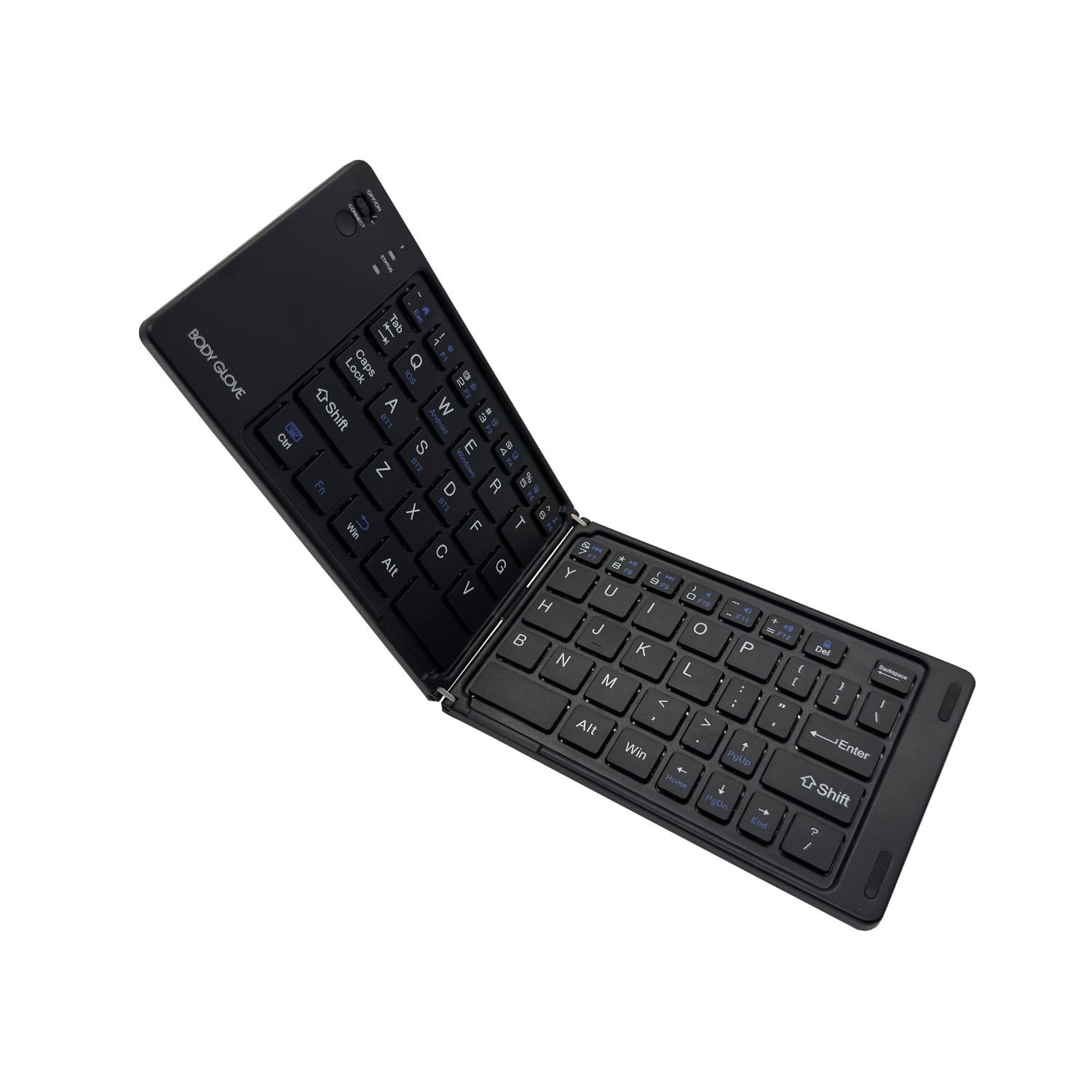Body Glove Wireless Folding Hinge Keyboard - Black