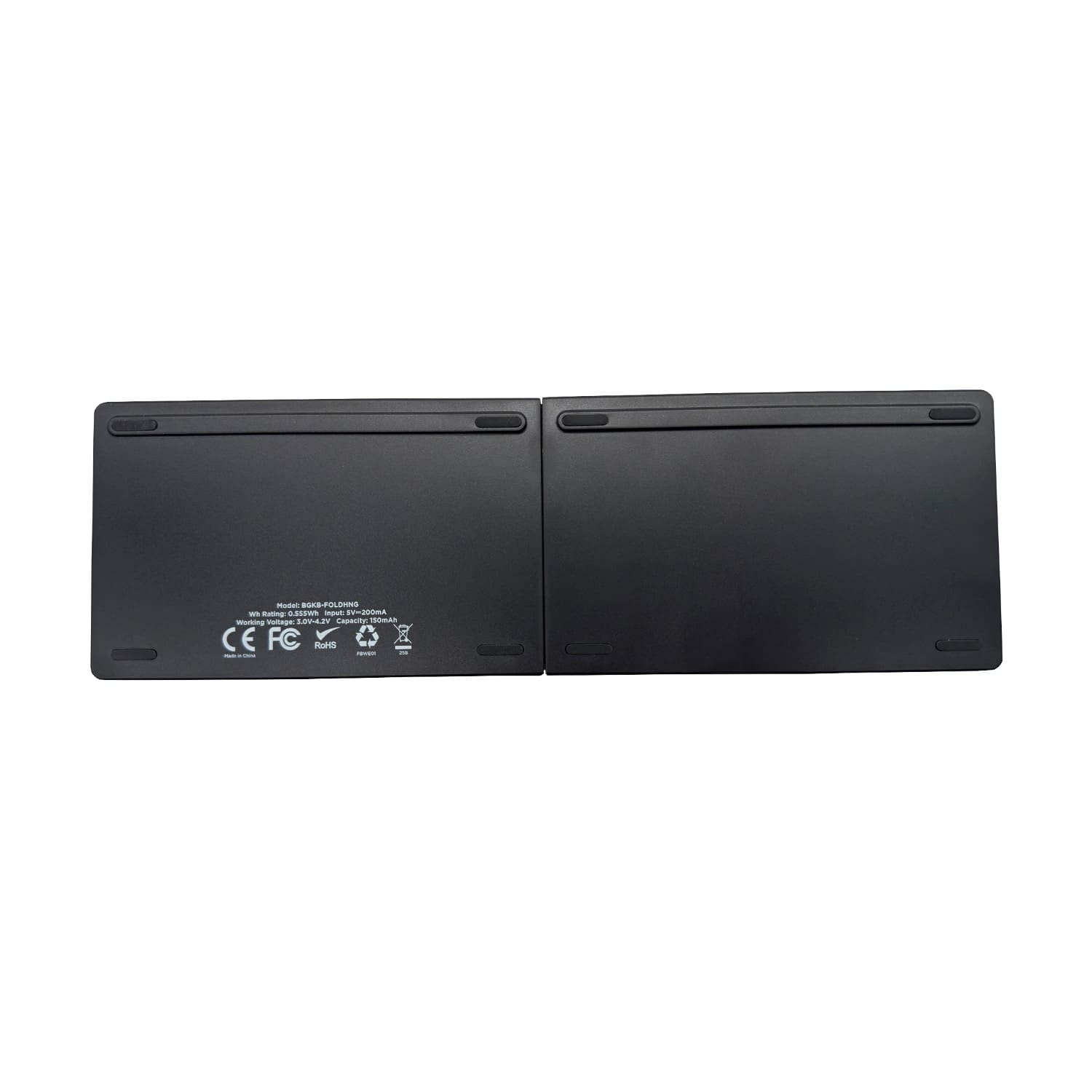 Body Glove Wireless Folding Hinge Keyboard - Black - Image 4