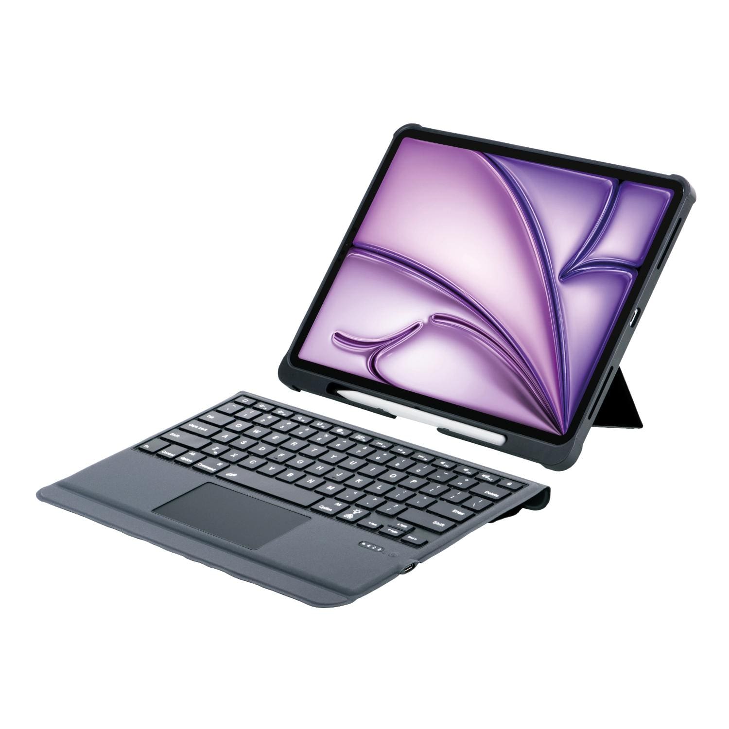 Body Glove Bluetooth Keyboard With Touch Pad - Apple iPad Air 13 (2024-2026) - Black - Image 3