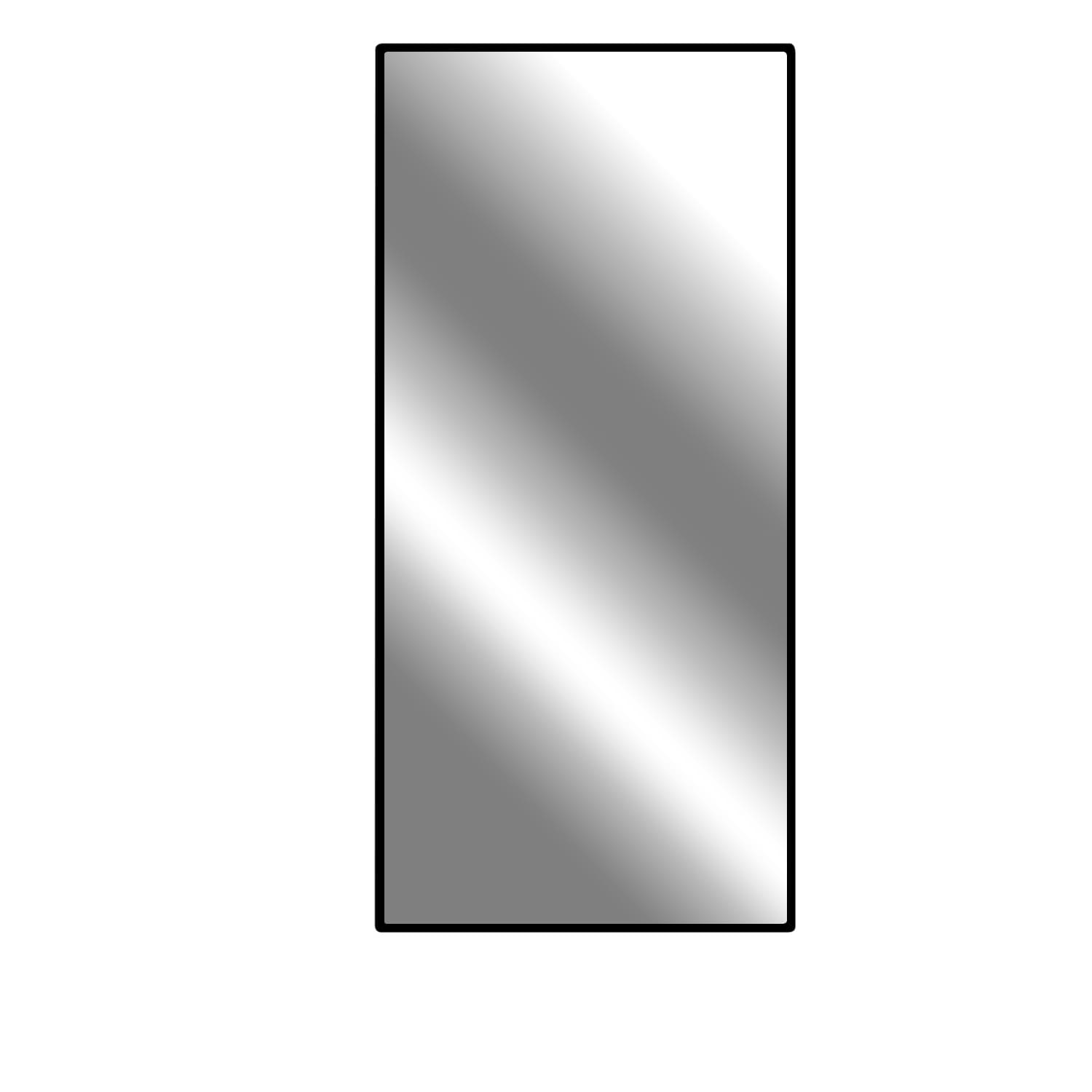 Body Glove Tempered Glass Screen Protector - Samsung Galaxy S25 Ultra - Black Border - Image 3