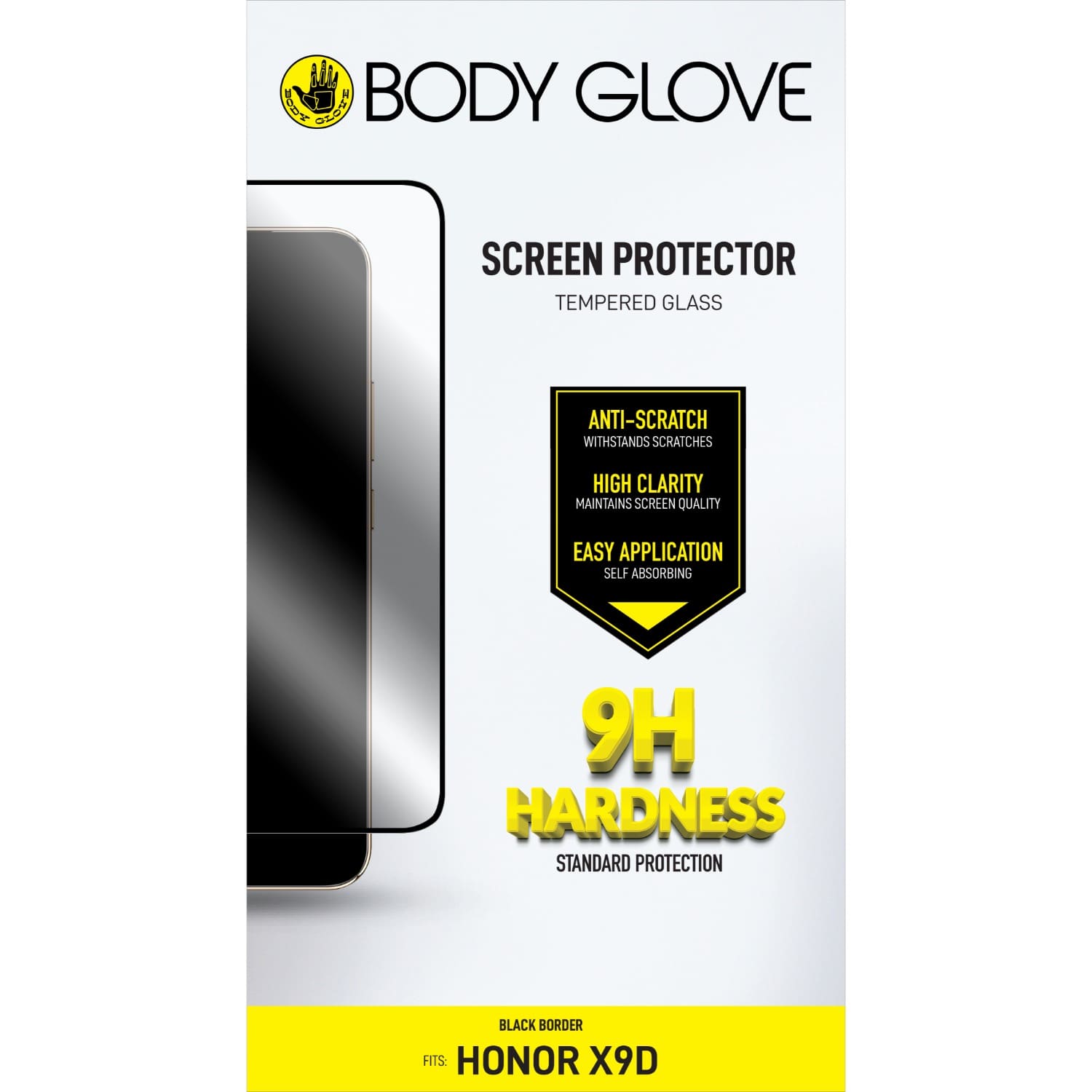 Body Glove Tempered Glass Screen Protector - HONOR X9d