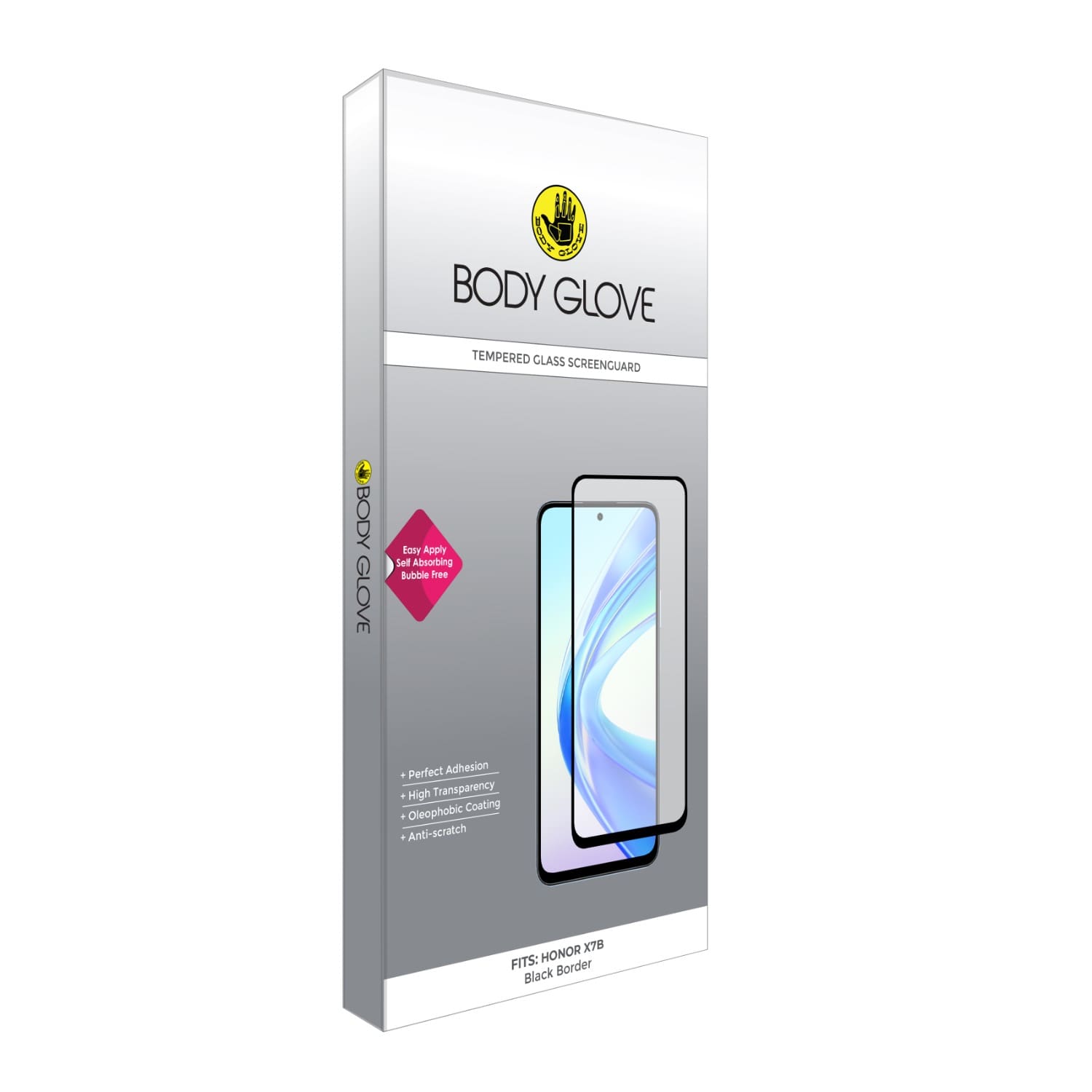 Body Glove Tempered Glass Screen Protector - Honor X7b - Image 2