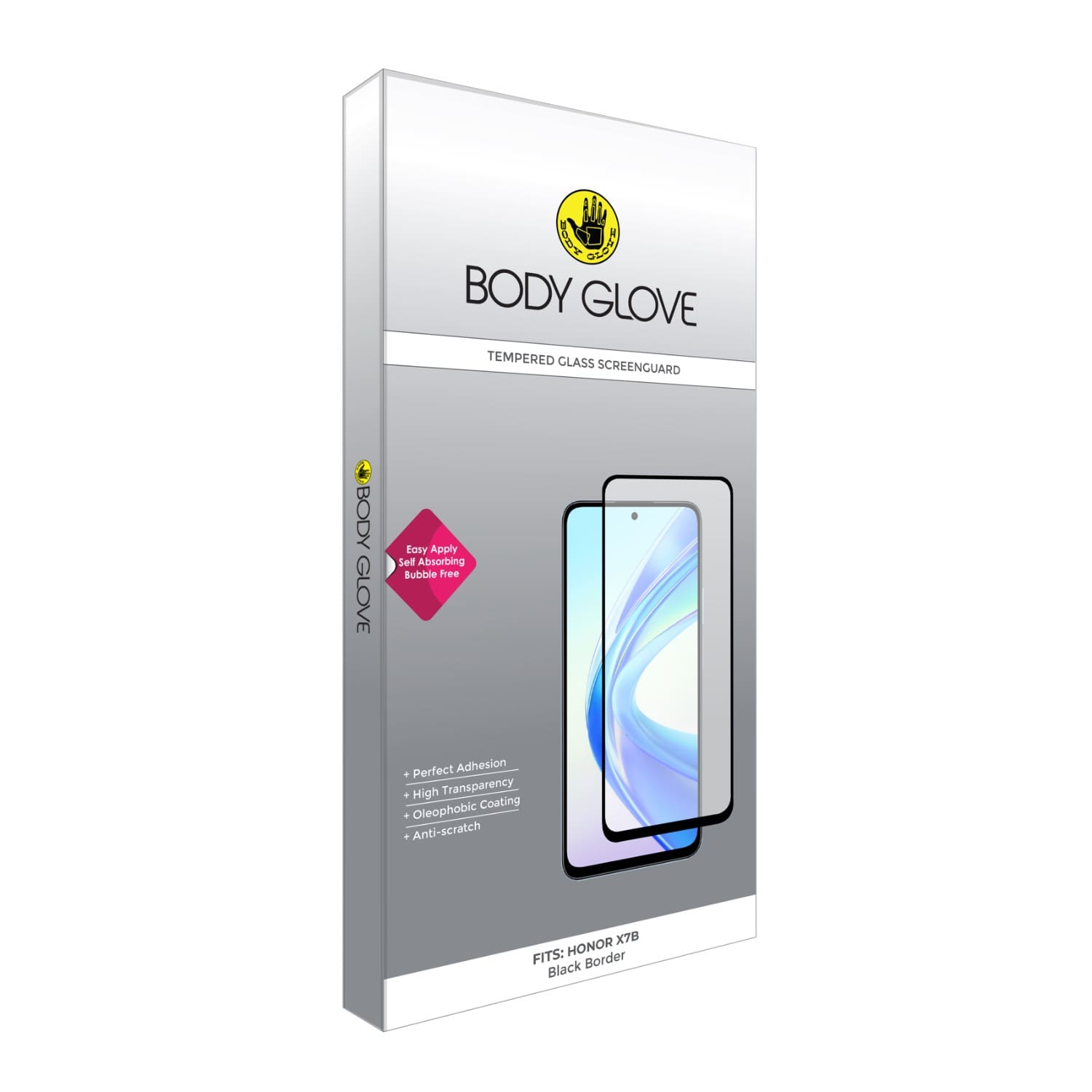 Body Glove Tempered Glass Screen Protector - Honor X7b - Image 3