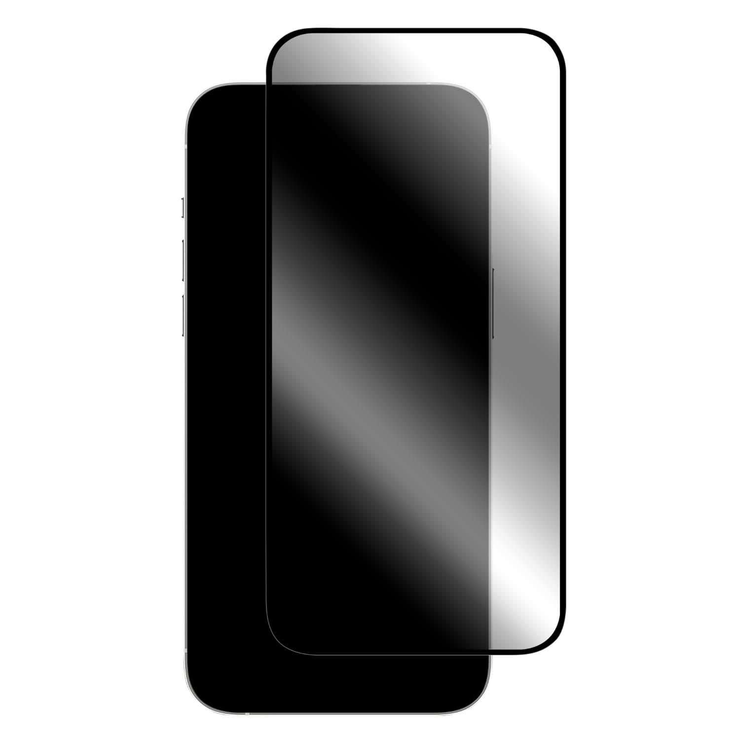 Body Glove Tempered Glass Screen Protector - Apple iPhone 17/17 Pro/16 Pro - Black Border - Image 2