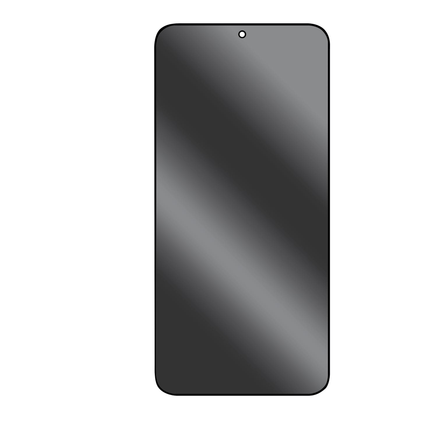 Body Glove Privacy Tempered Glass Screen Protector - Samsung Galaxy S26 - Black Border - Image 3