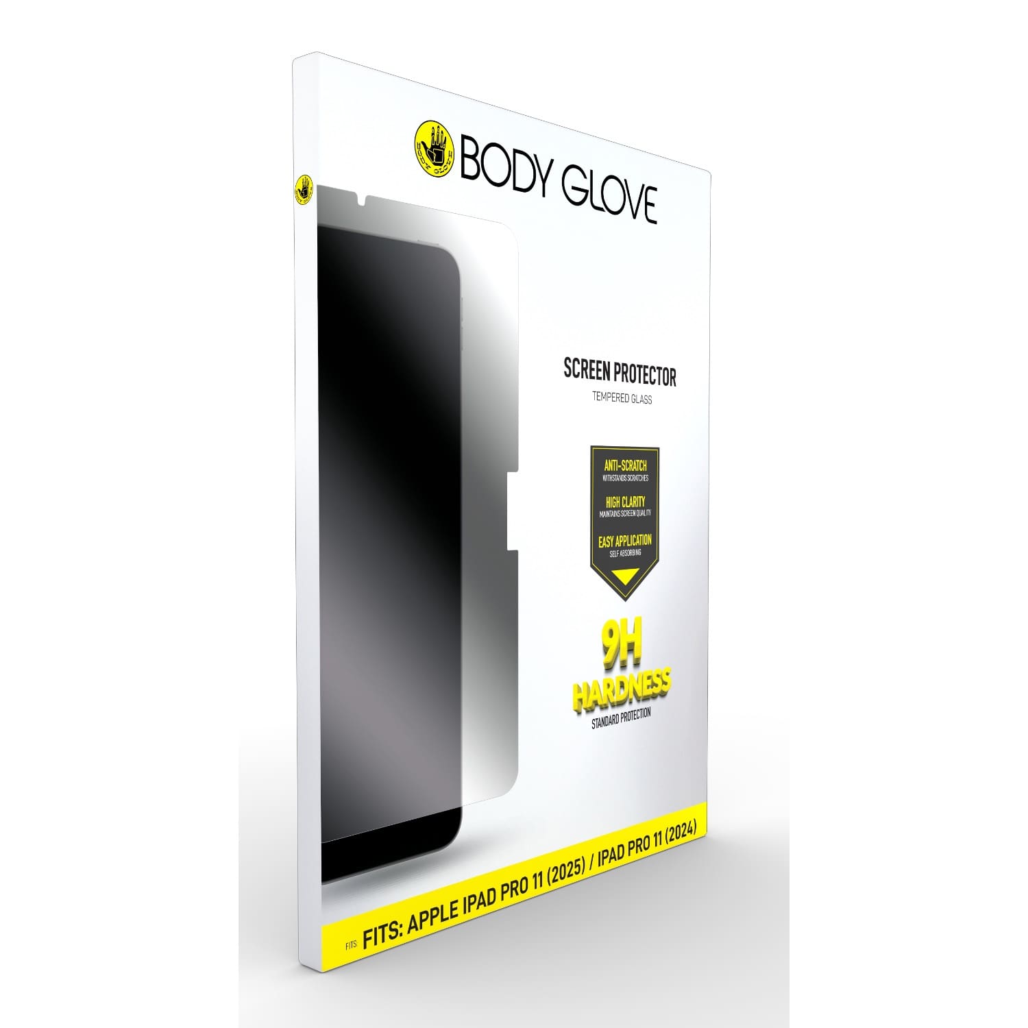 Body Glove Tempered Glass Screen Protector - Apple iPad Pro 11 (2024) - Clear - Image 3