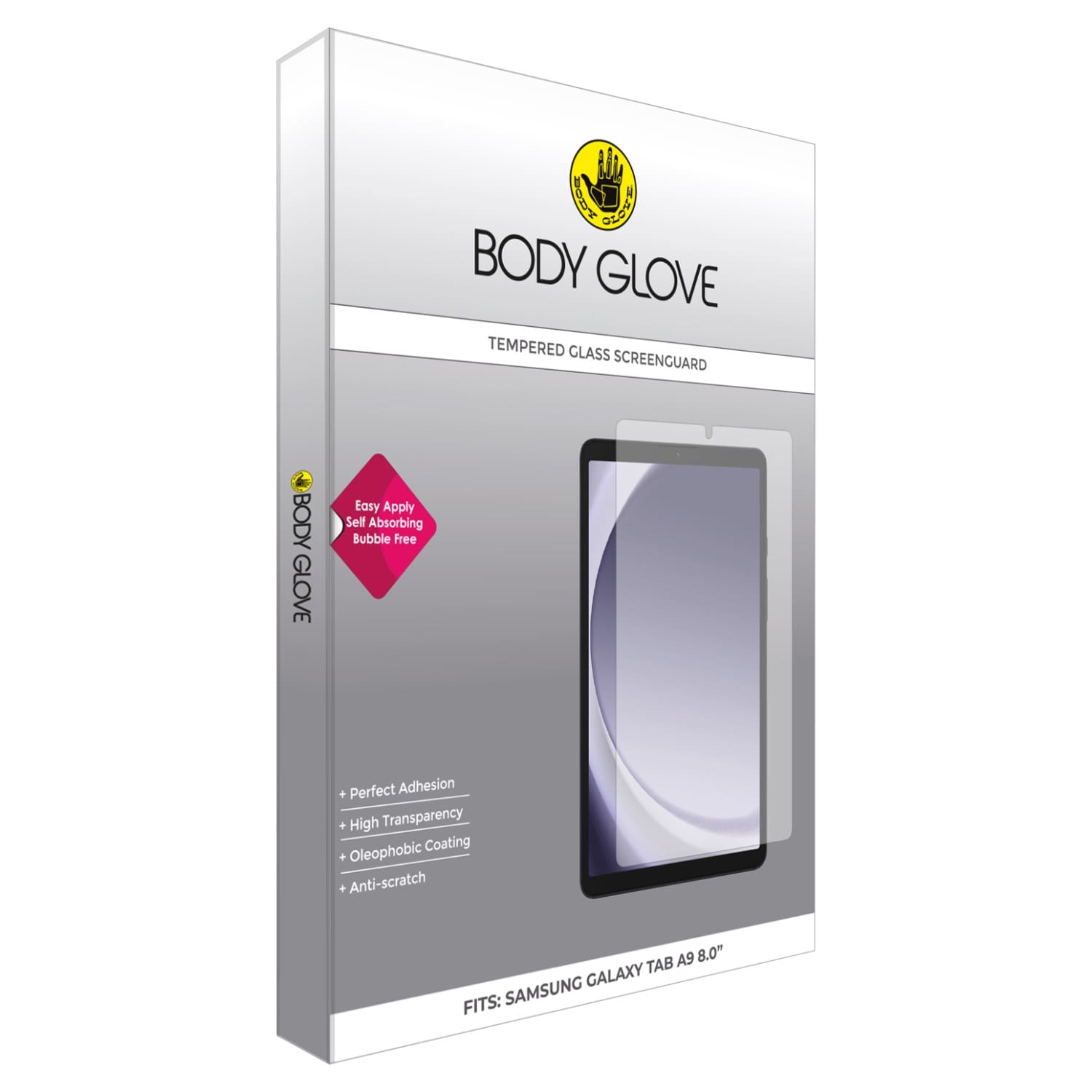 Body Glove Tempered Glass Screen Protector - Samsung Galaxy Tab A9 - Image 3