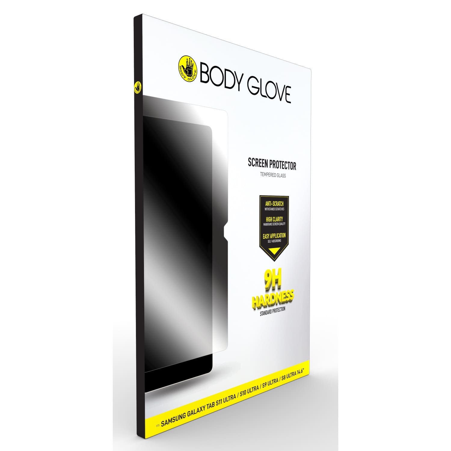 Body Glove Tempered Glass Screen Protector - Samsung Galaxy Tab S11 Ultra / Tab S9 Ultra / Tab S8 Ultra - Image 2