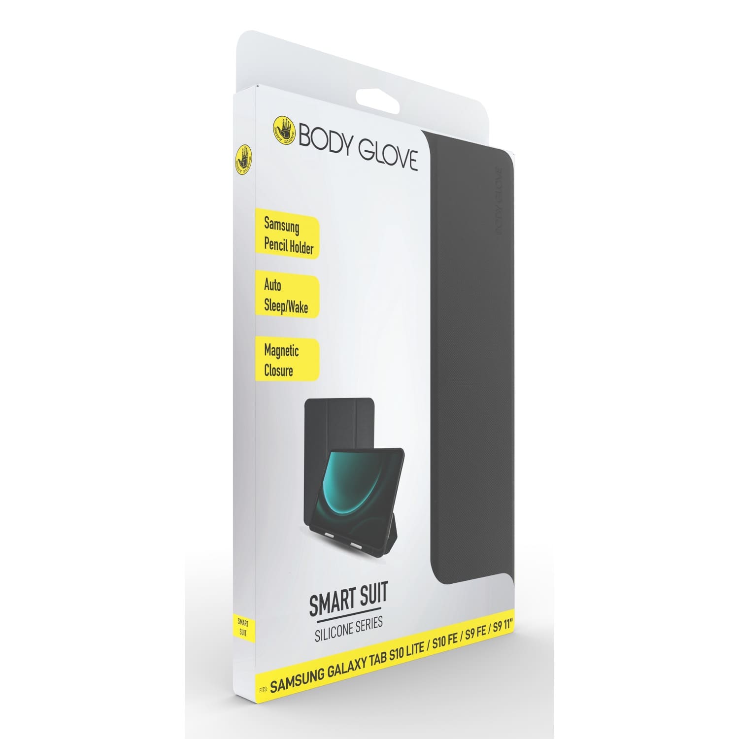 Body Glove Rugged Silicone Smartsuit - Samsung Galaxy S10 Lite/S9/S9FE - Black - Image 2