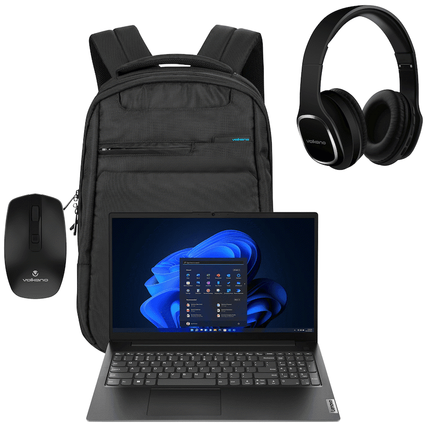 Lenovo 82YU010NSA - V15 AMD Ryzen 3 8/256 Bag+Mouse+Headphone - Image 4