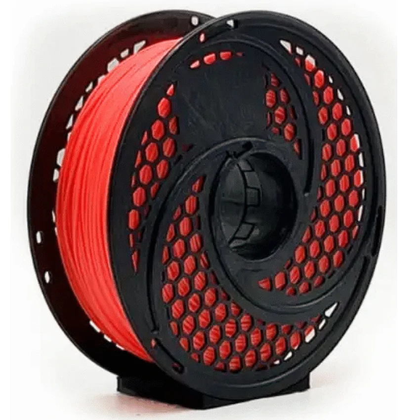 SA Filament PLA UV Neon Filament 1kg - Fire Red