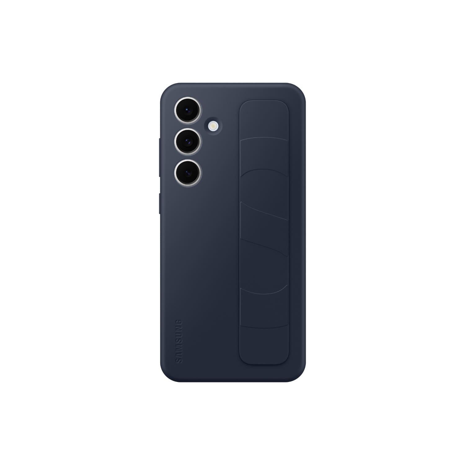 Samsung Standing Grip Cover - Samsung Galaxy S24 FE - Blue Black - Image 2